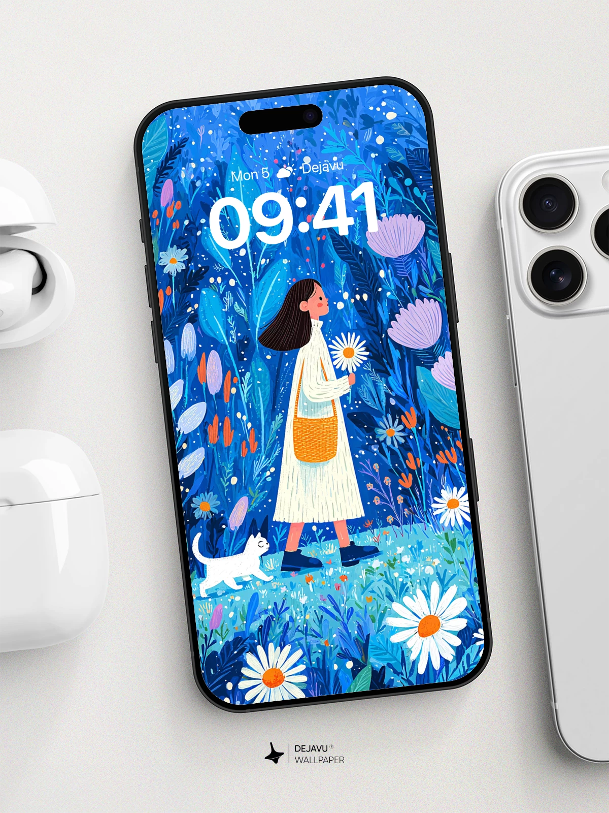 Enchanted Forest Walk Wallpaper 8K for iPhone and Android