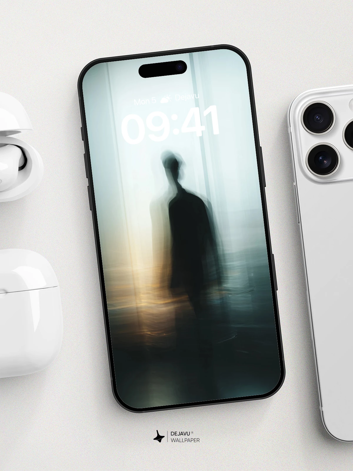 Mysterious Silhouette Wallpaper 8K for iPhone and Android