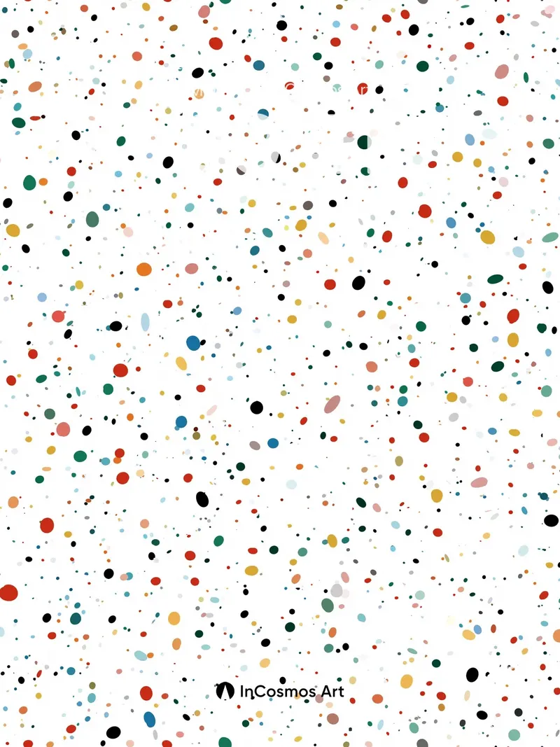 Whispering Speckle Wallpaper with Cosmic Dust