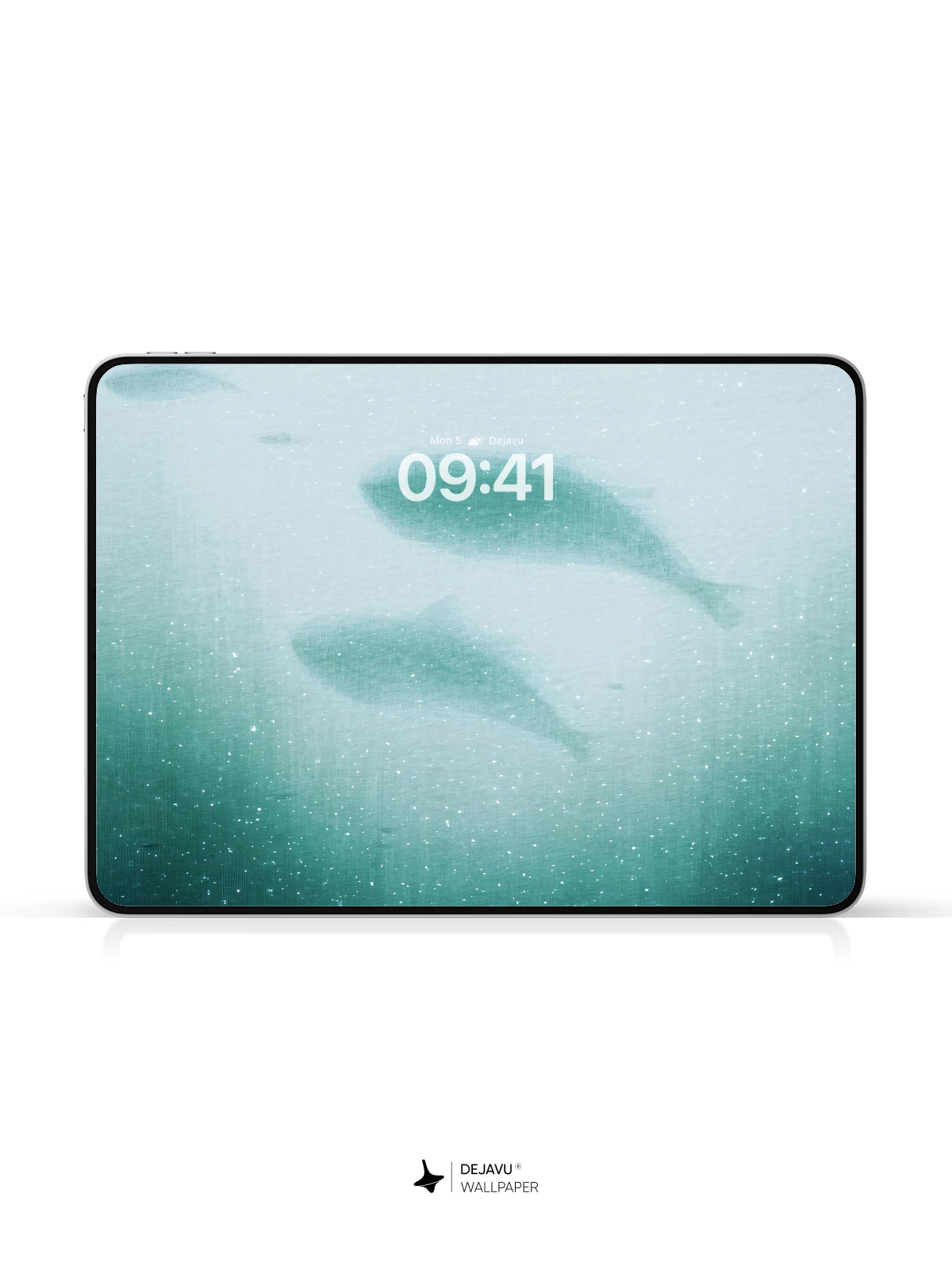 Surreal Underwater Gazebo Wallpaper 8K for iPhone and Android