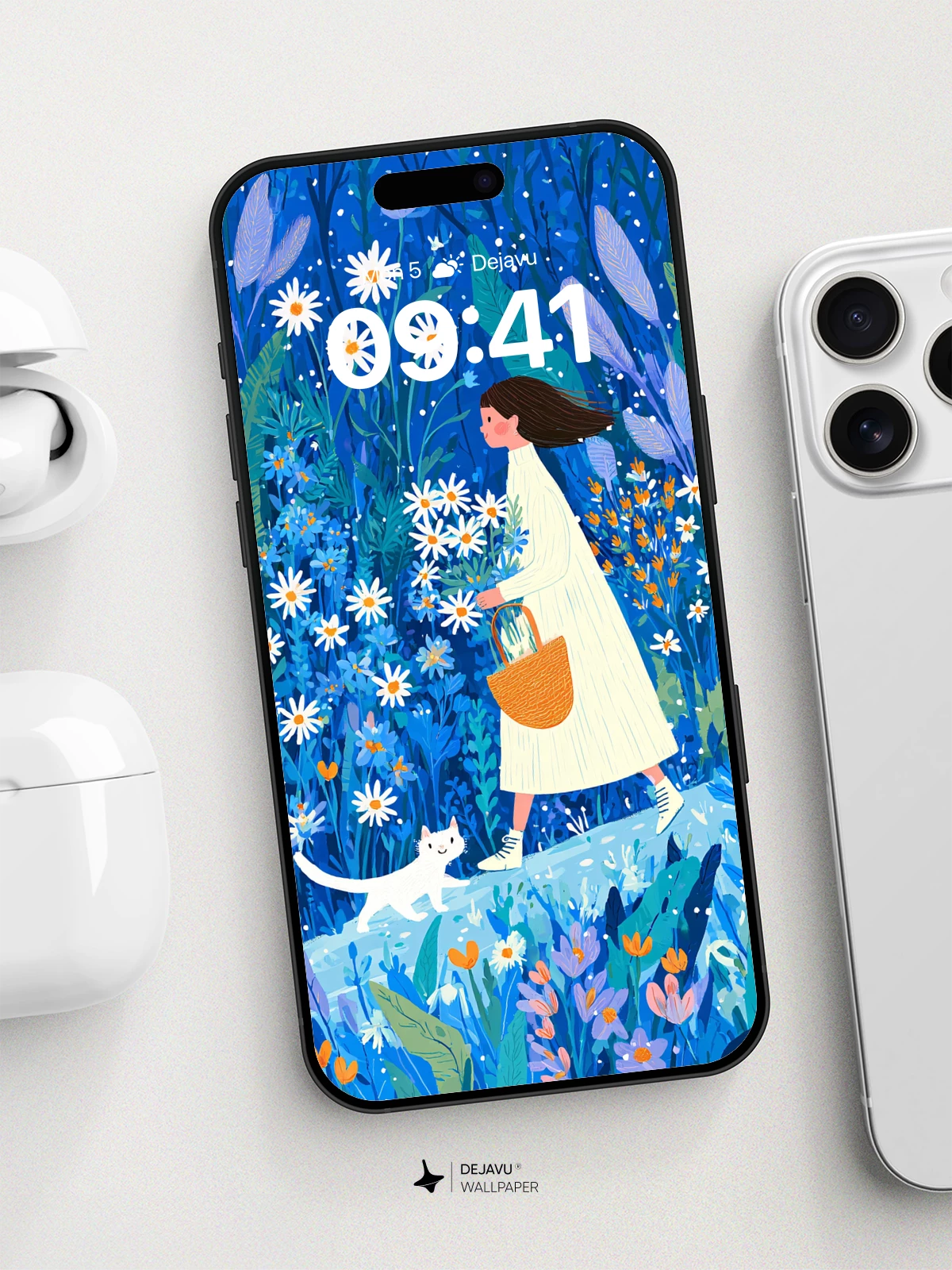 Enchanted Forest Walk Wallpaper 8K for iPhone and Android