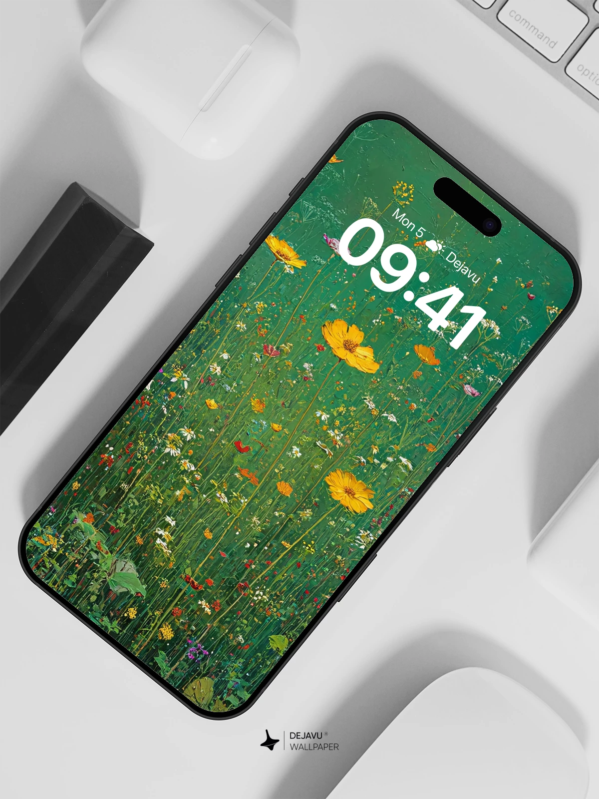 Wildflower Meadow Wallpaper 8K for iPhone and Android