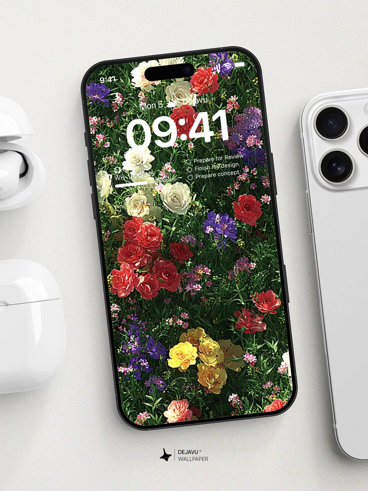 Wildflower Meadow Wallpaper 8K