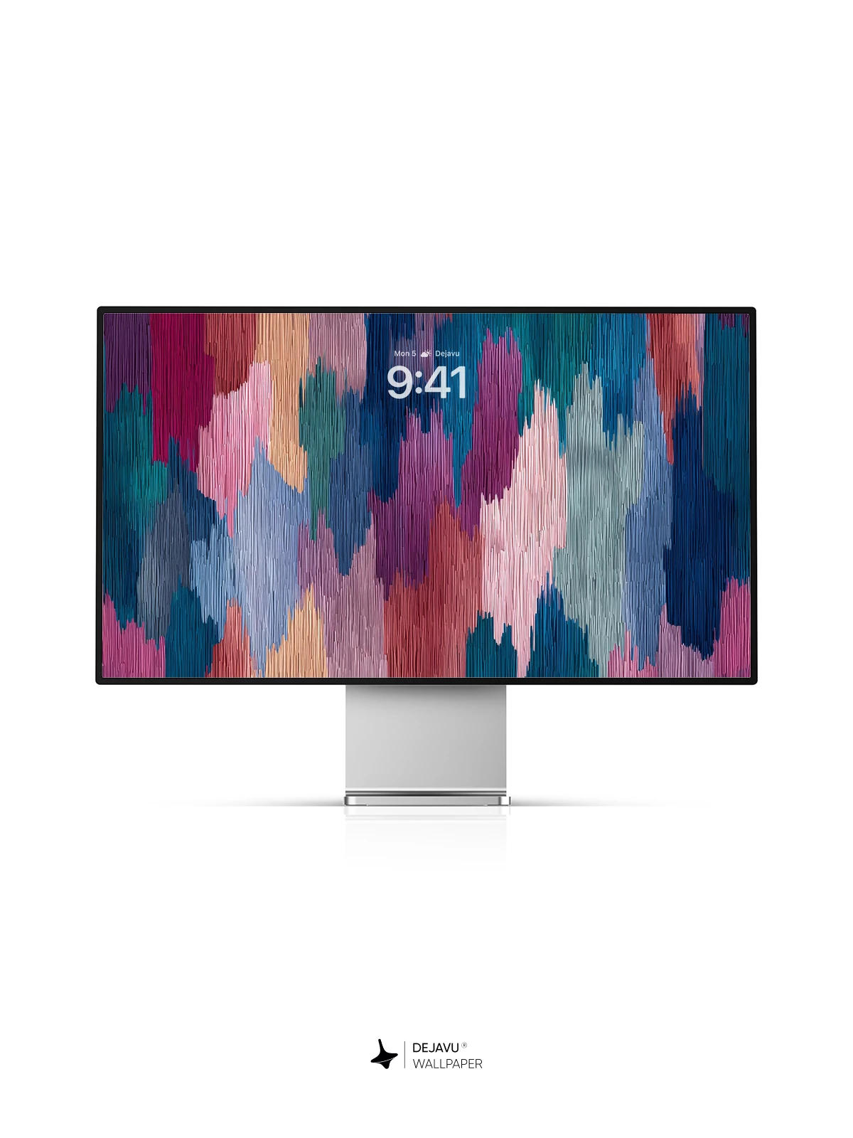 Woven Abstract Gradient Wallpaper 8K