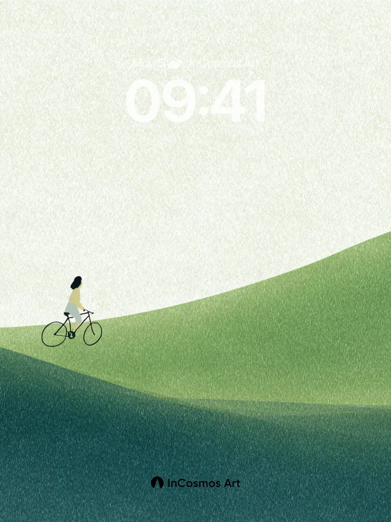 Serenity Ridge Wallpaper with Silent Rider