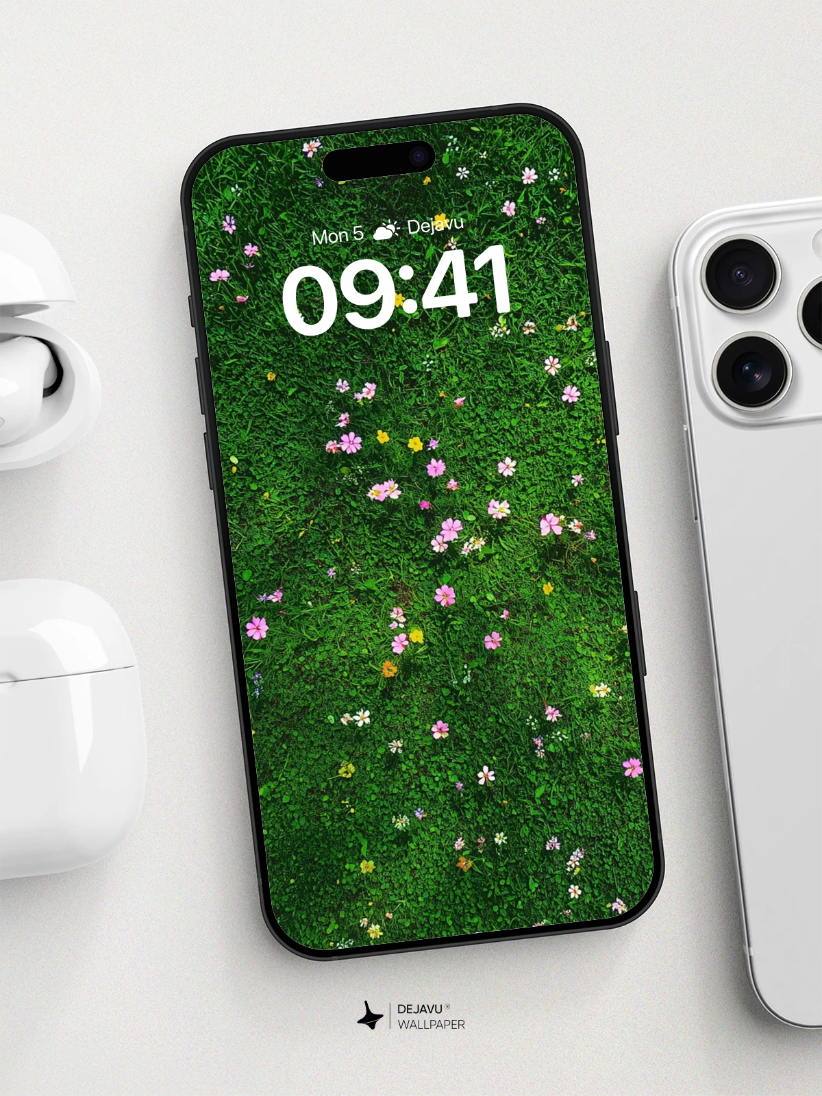 Meadow Flowers Wallpaper 8K - iPhone & Android