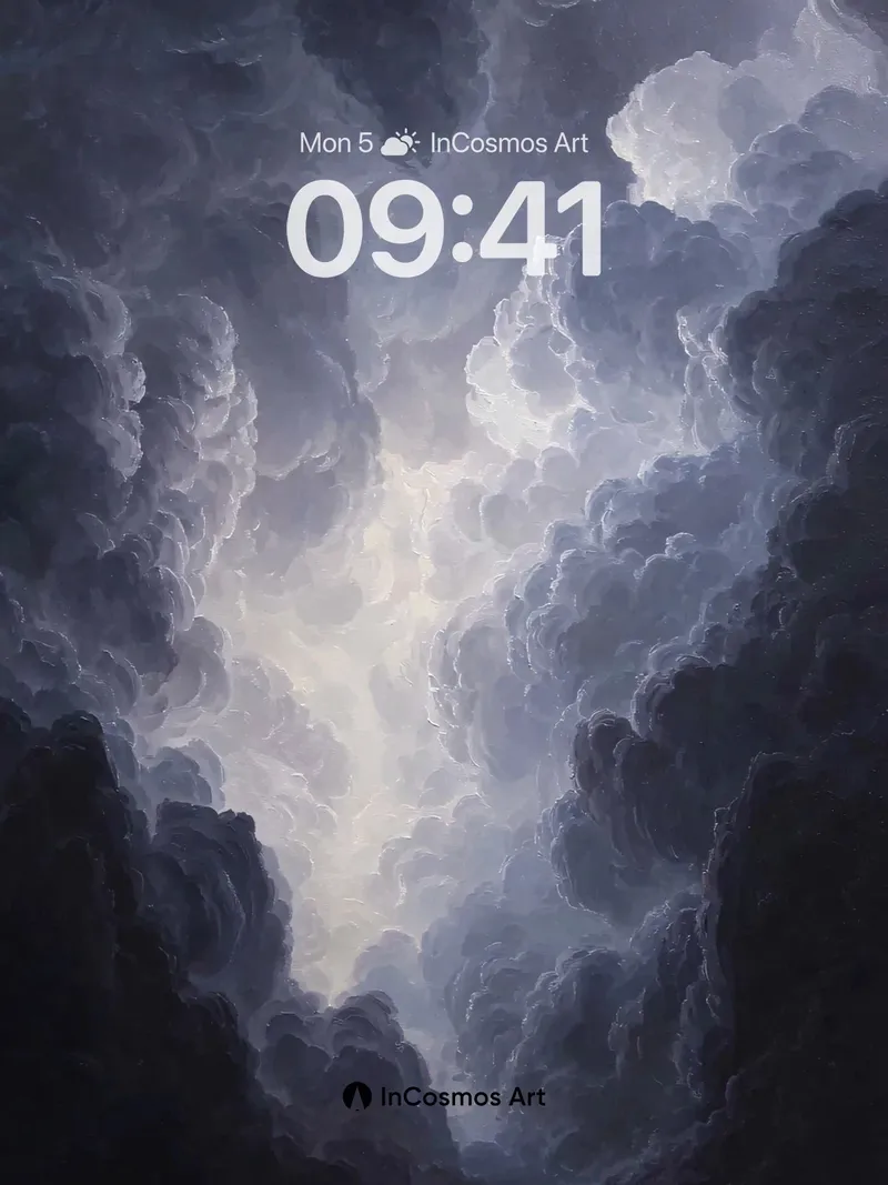 Storm Core Wallpaper in Deep Haze