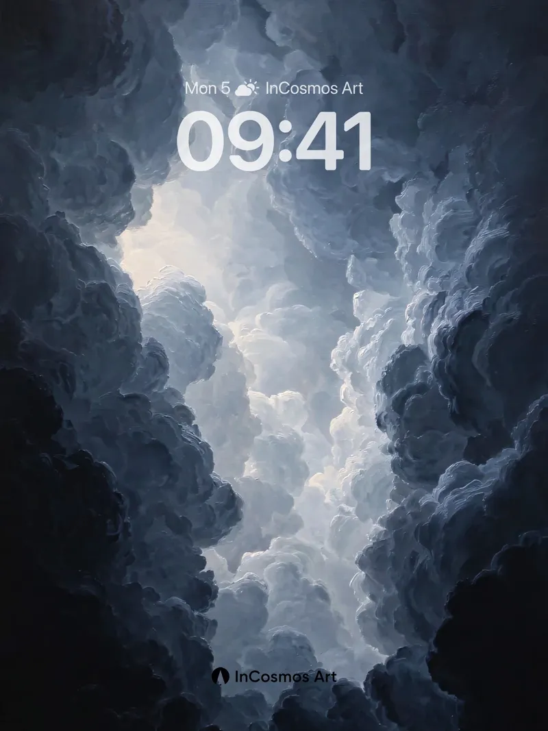 Storm Core Wallpaper in Deep Haze