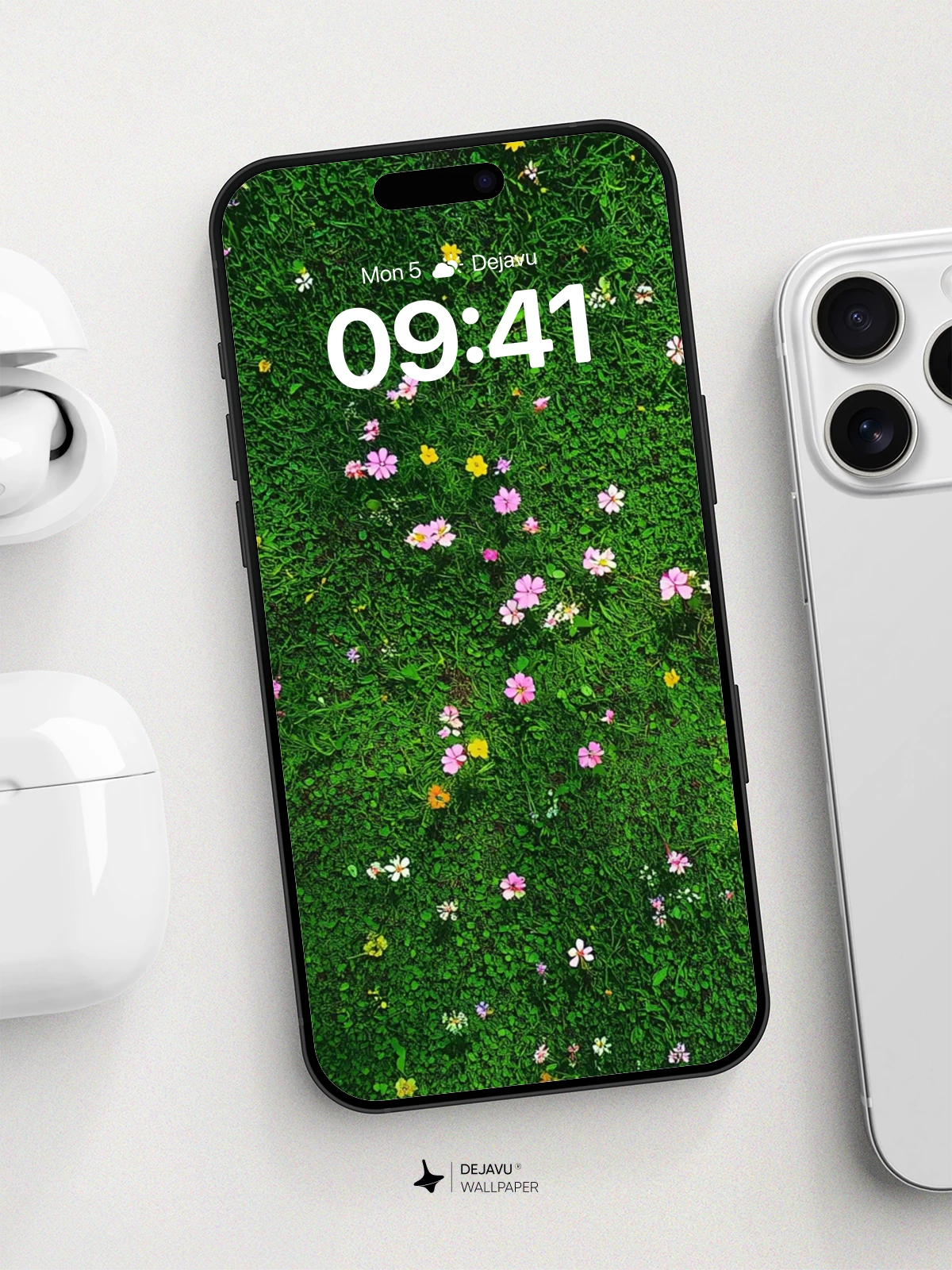 Wildflower Meadow 8K Wallpaper for iPhone and Android