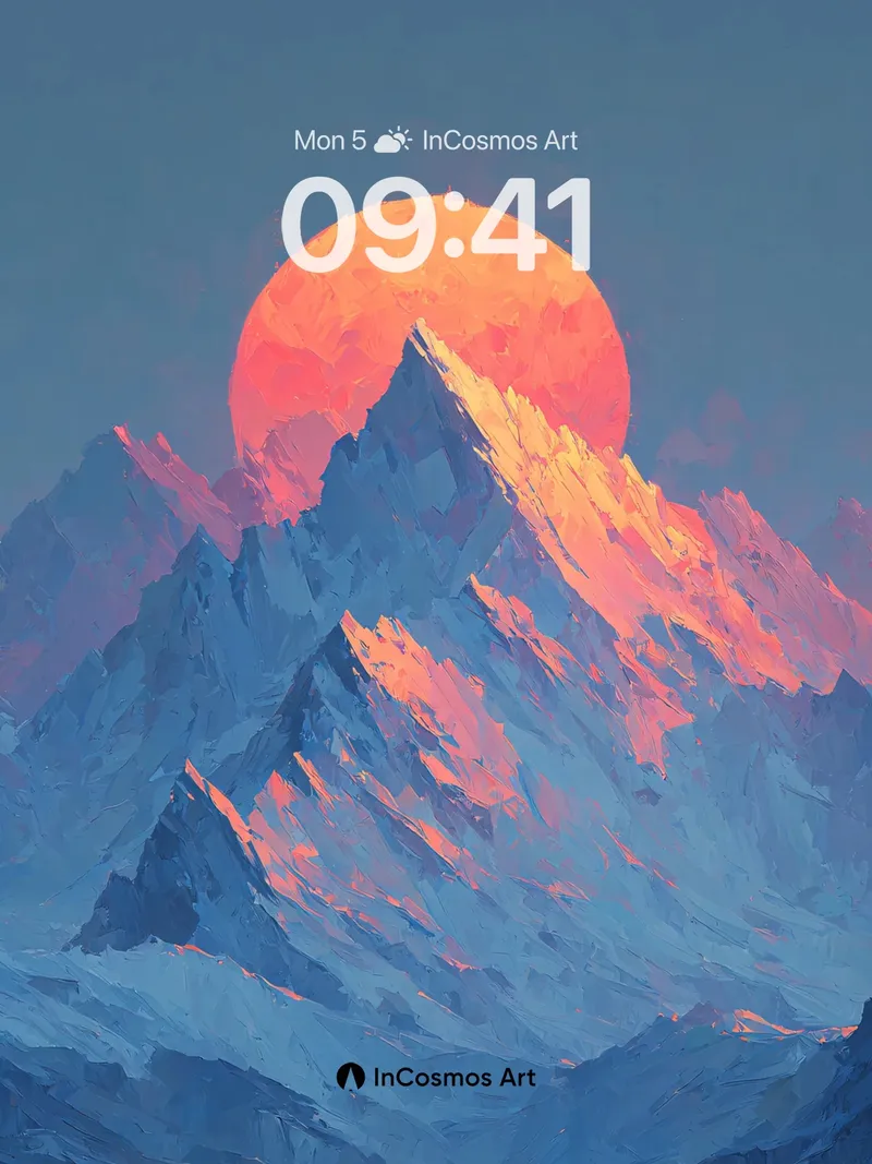 Crimson Peak Wallpaper with Painted Light