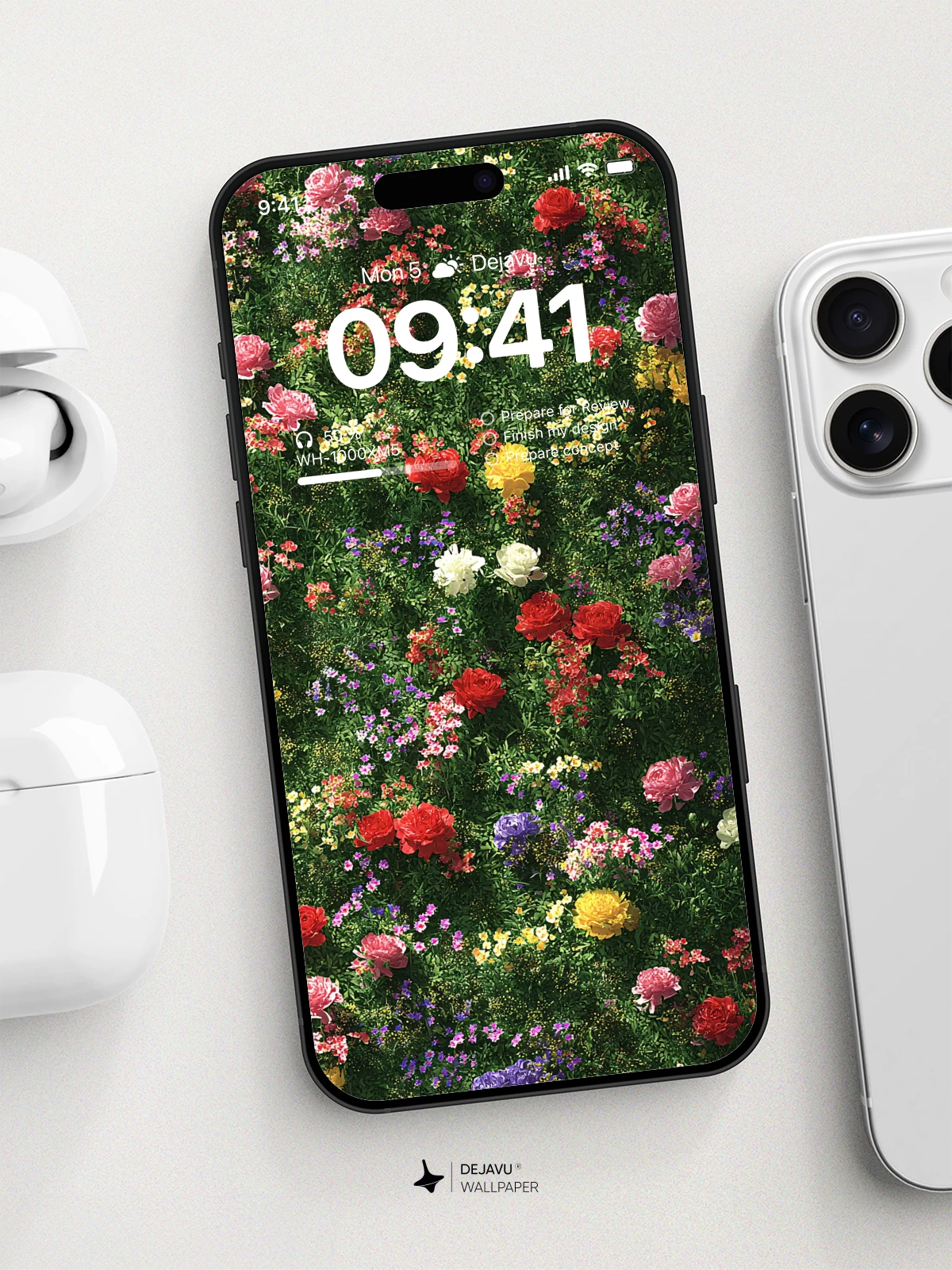 Wildflower Meadow Wallpaper 8K