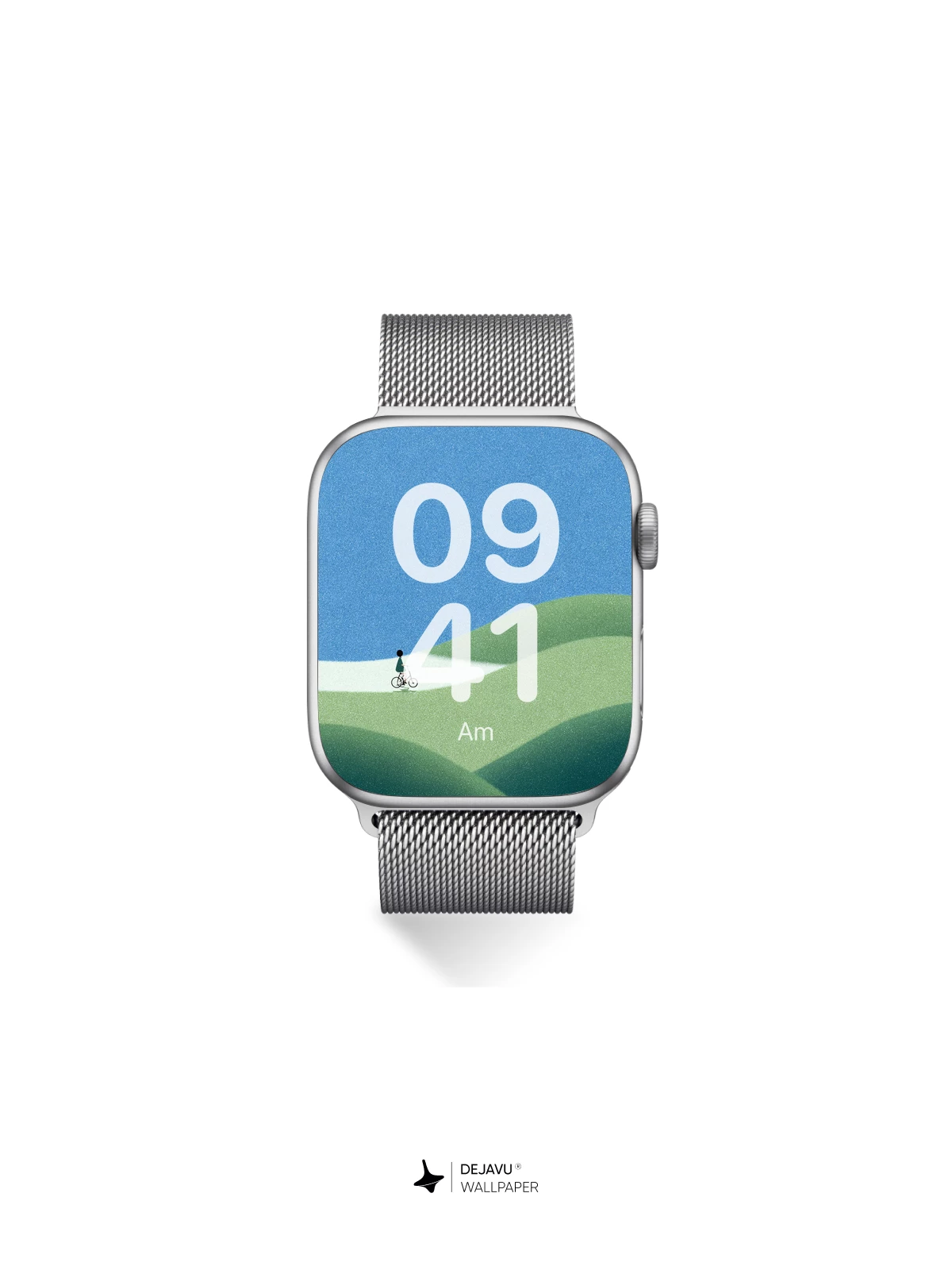 Minimalist Hill Ride Wallpaper 8K for iPhone and Android