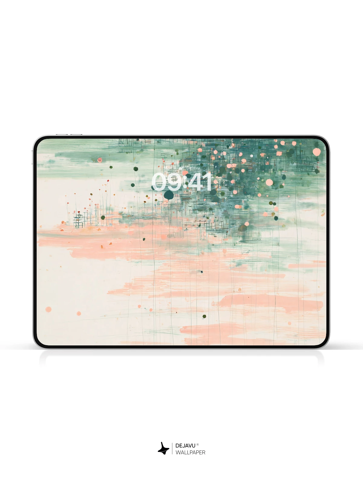 Wu Guanzhong Style Abstract Landscape Wallpaper 8K