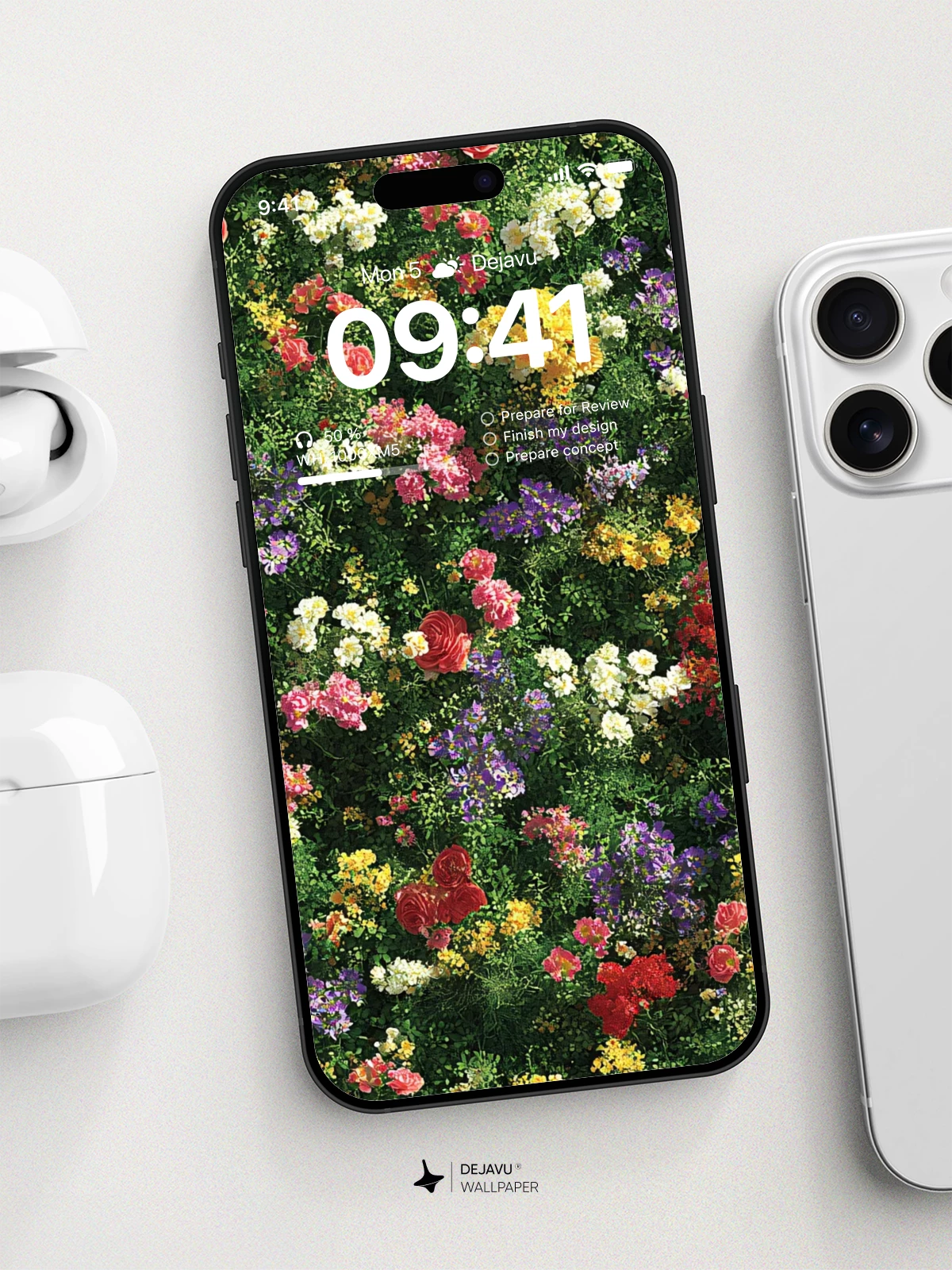 Wildflower Meadow Wallpaper 8K