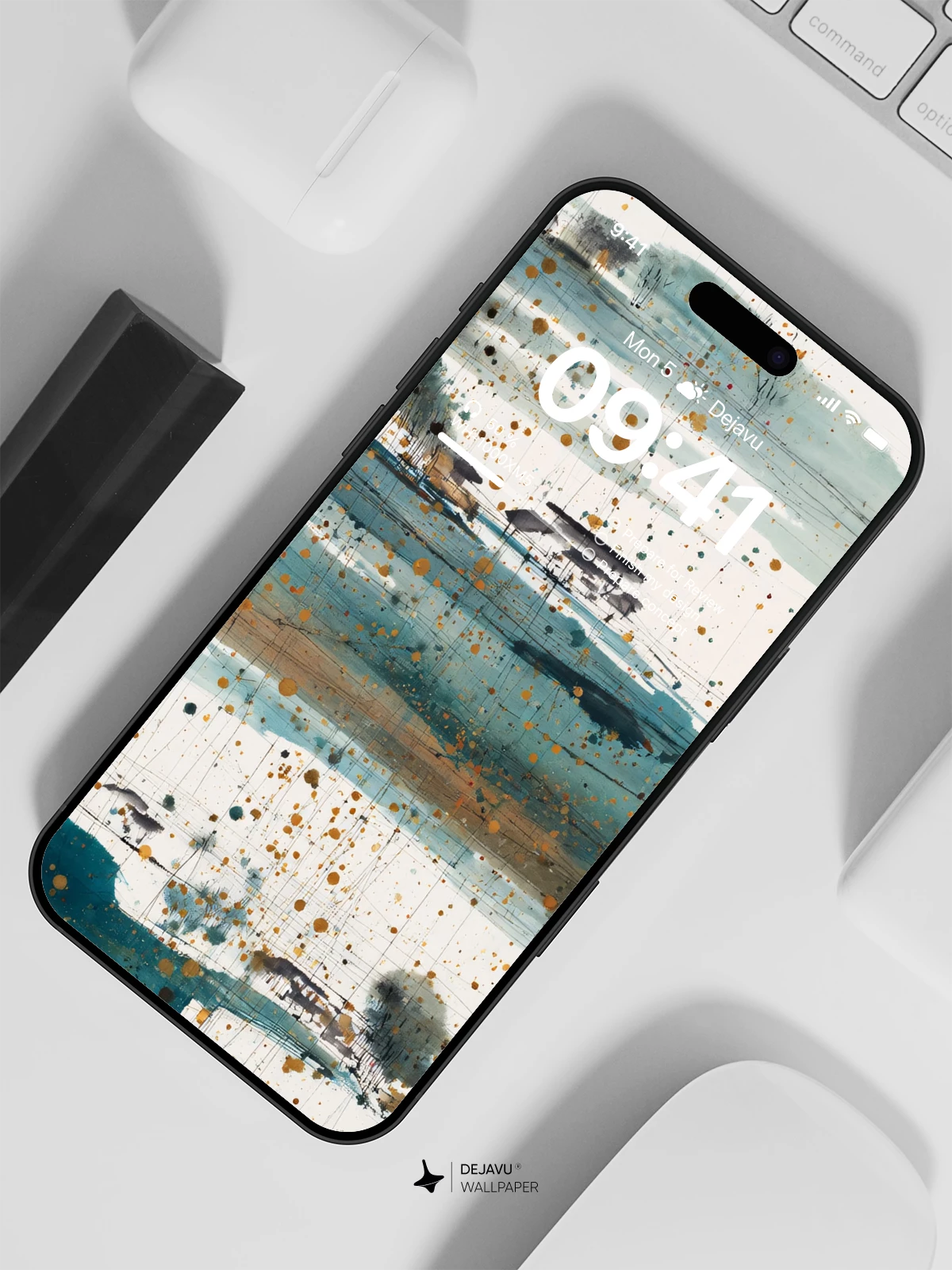 Abstract Landscape Wallpaper 8K