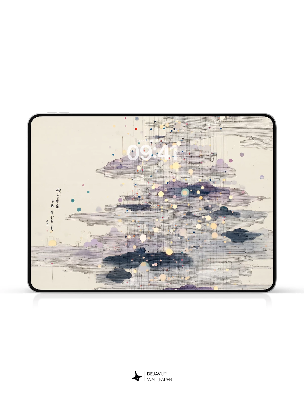 Ethereal Clouds and Dots Wallpaper 8K