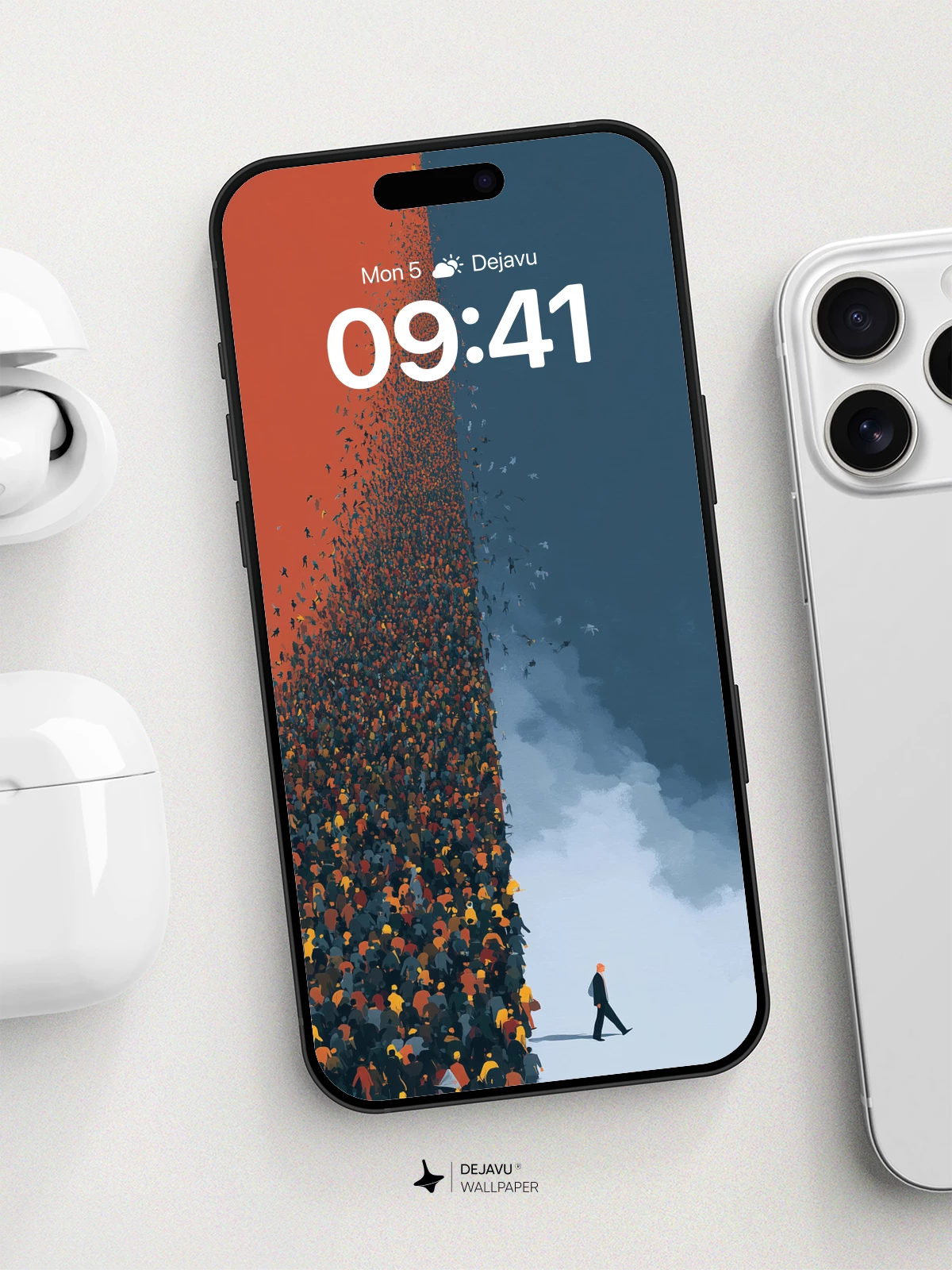 The Solitary Path 8K Wallpaper for iPhone and Android