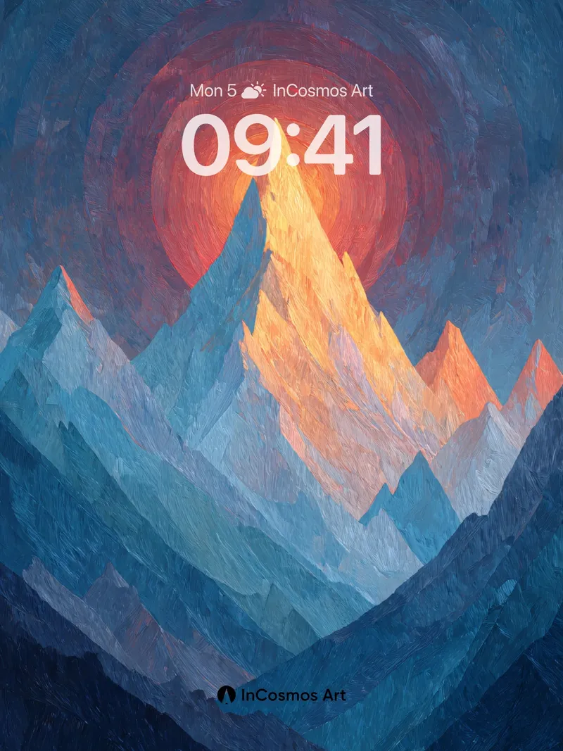 Crimson Peak Wallpaper with Painted Light