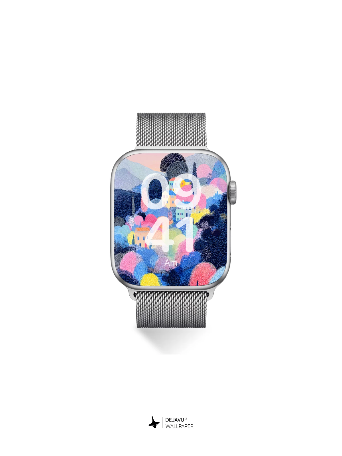 Whimsical Forest Village 8K Wallpaper for Phone and Tablet