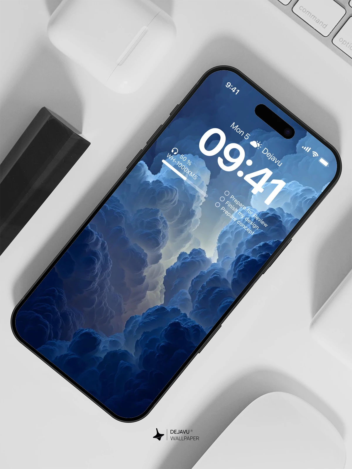 Storm Clouds 8K Wallpaper for iPhone and Android