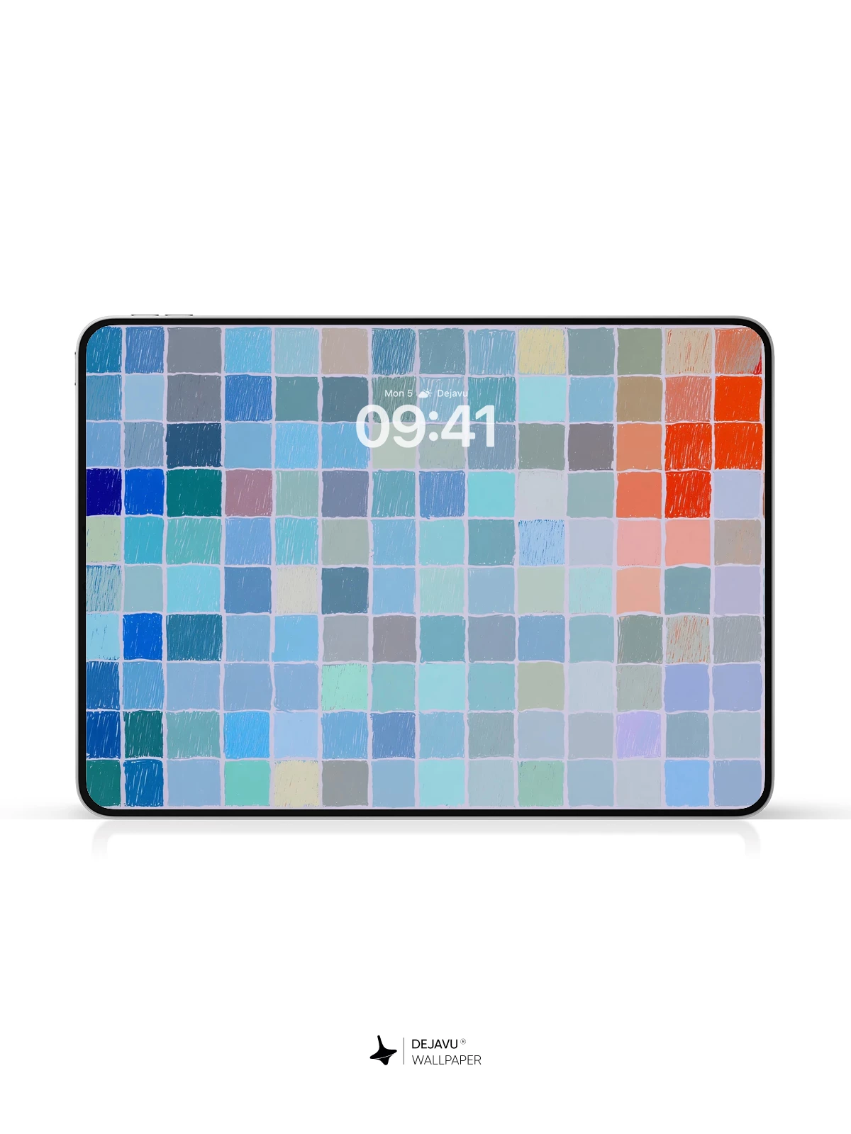 Soft Grid Abstract Wallpaper 8K