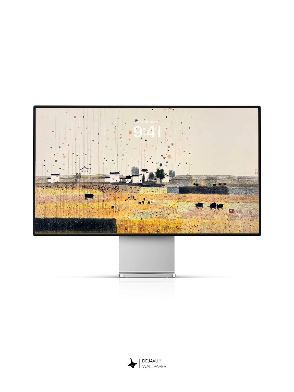 Wu Guanzhong Style 8K Wallpaper