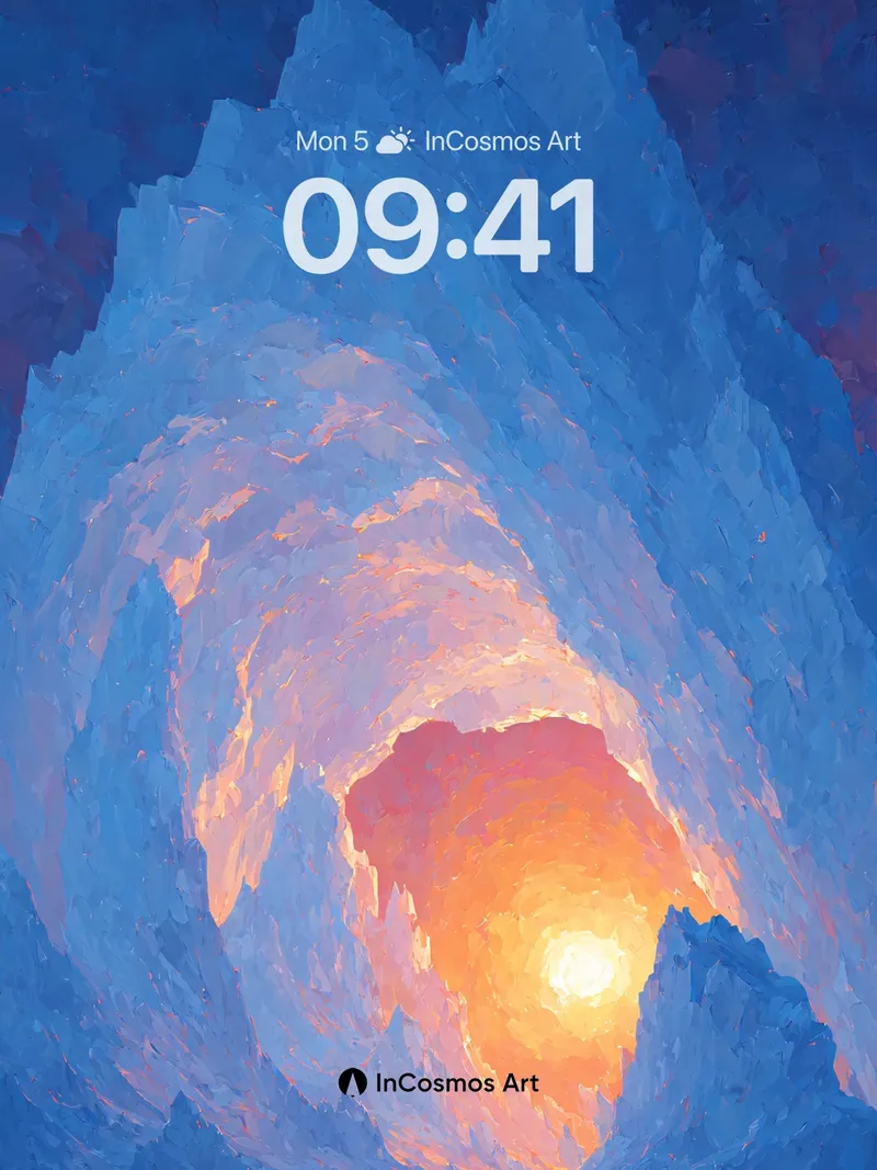 Frozen Sunlight Wallpaper with Icy Warmth