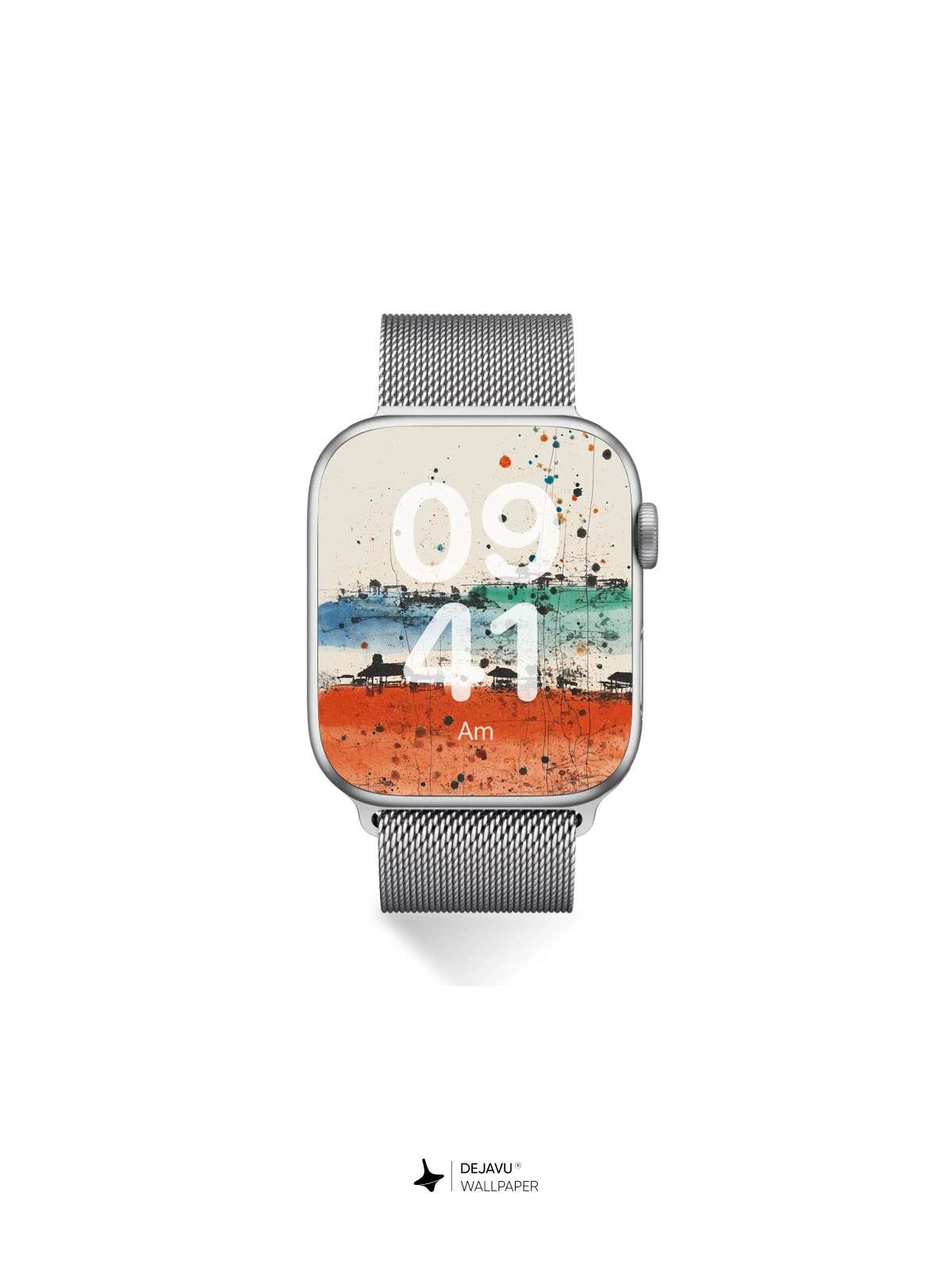 Wu Guanzhong Style Abstract Landscape Wallpaper 8K
