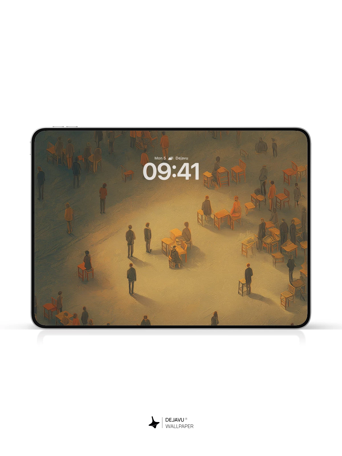 Crowd in the Mist 8K Wallpaper