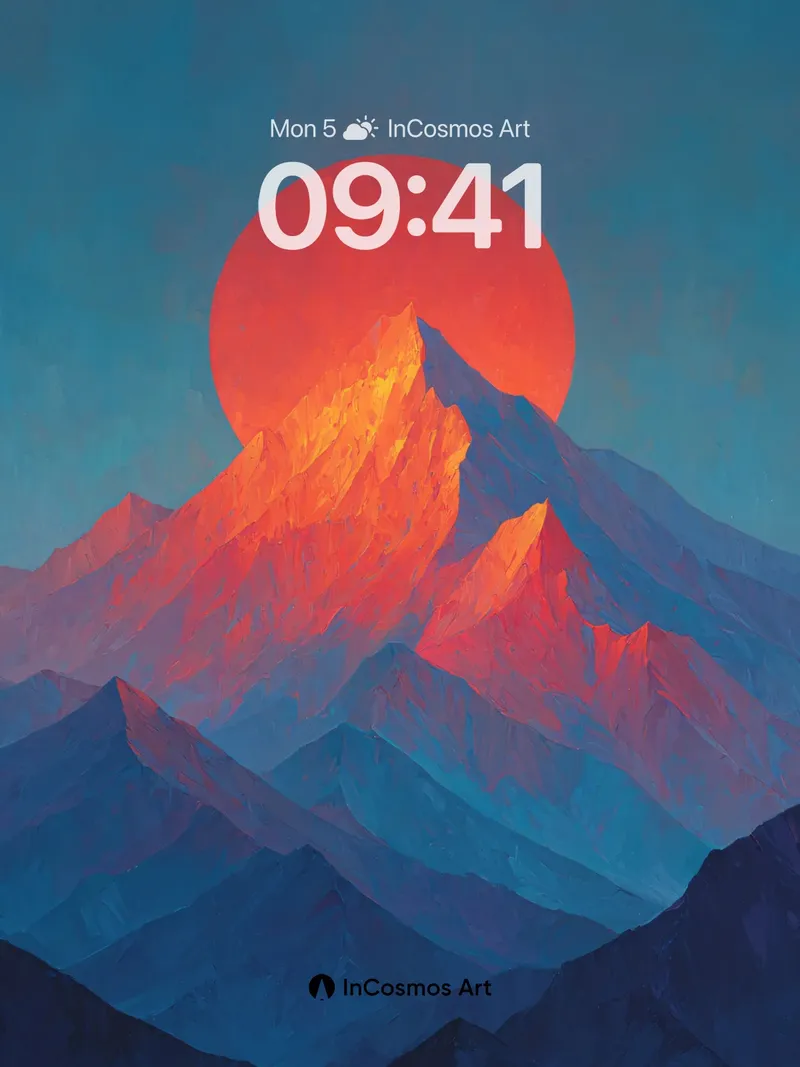 Crimson Peak Wallpaper with Layered Silhouettes