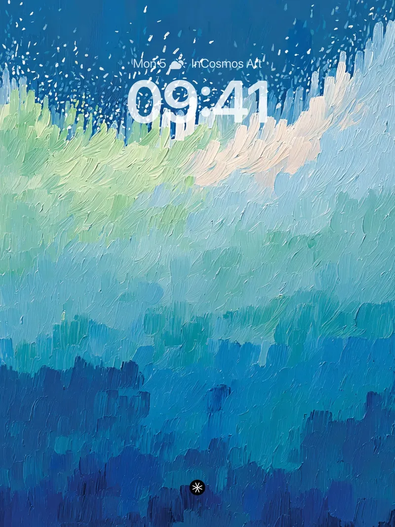 Serene Gradient Dreamscape Wallpaper