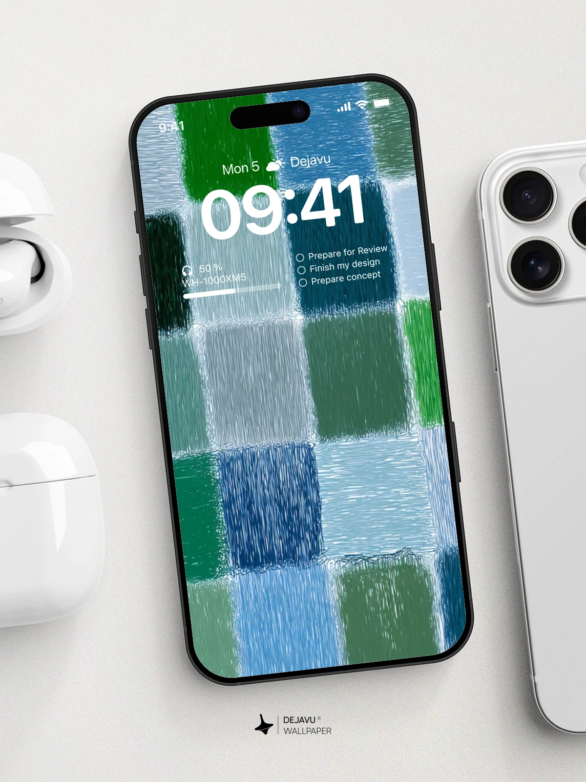 Woven Patchwork 8K Wallpaper