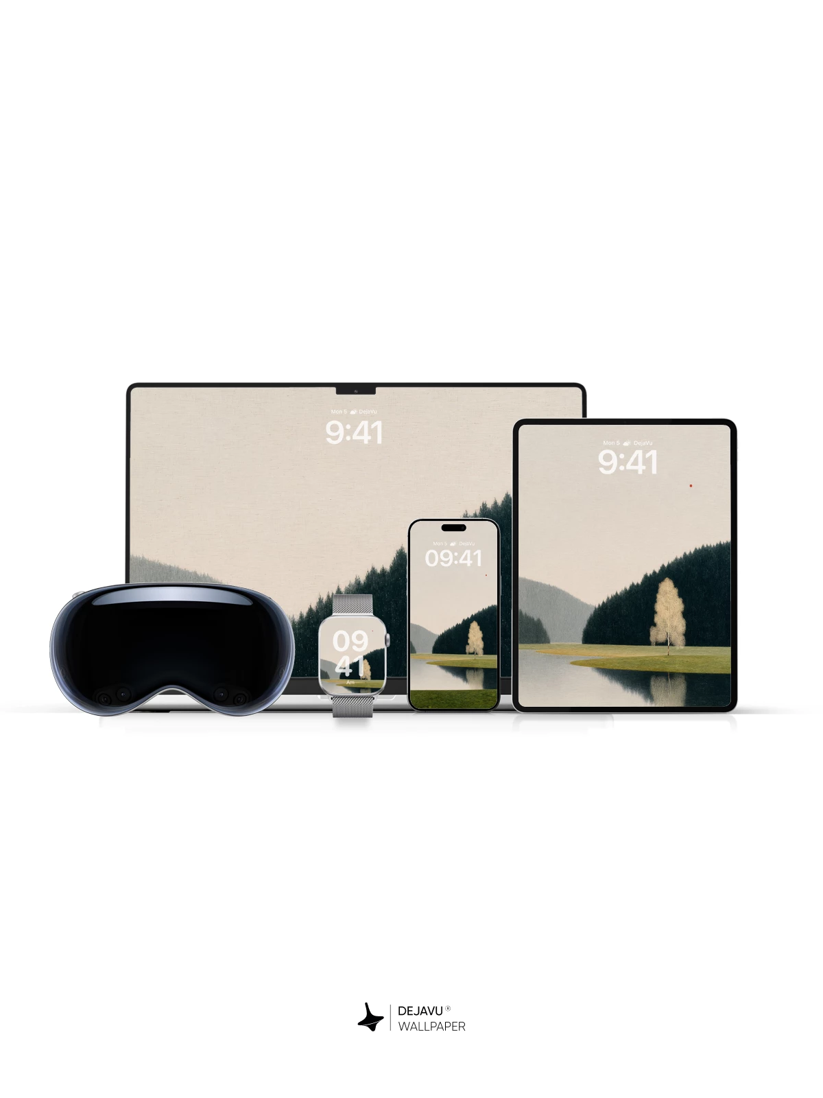 Serene Lake Reflection 8K Wallpaper for iPhone and Android