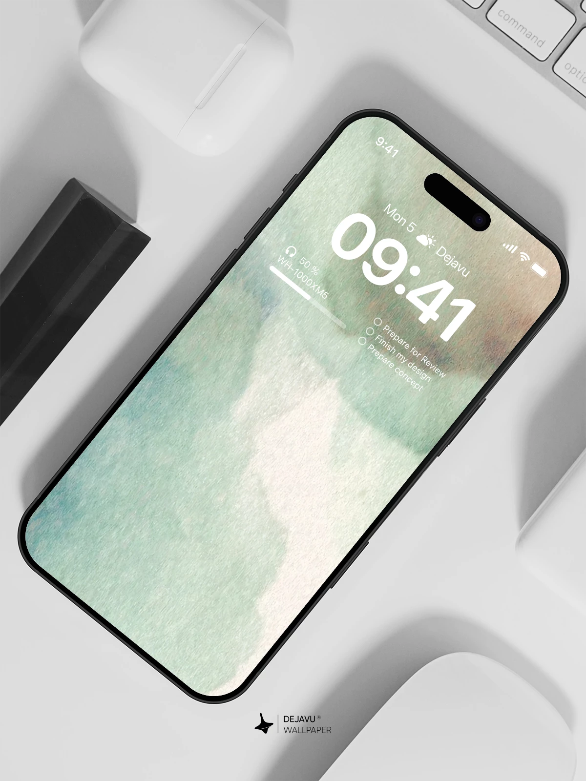 Watercolor Wash 8K Wallpaper for iPhone and Android