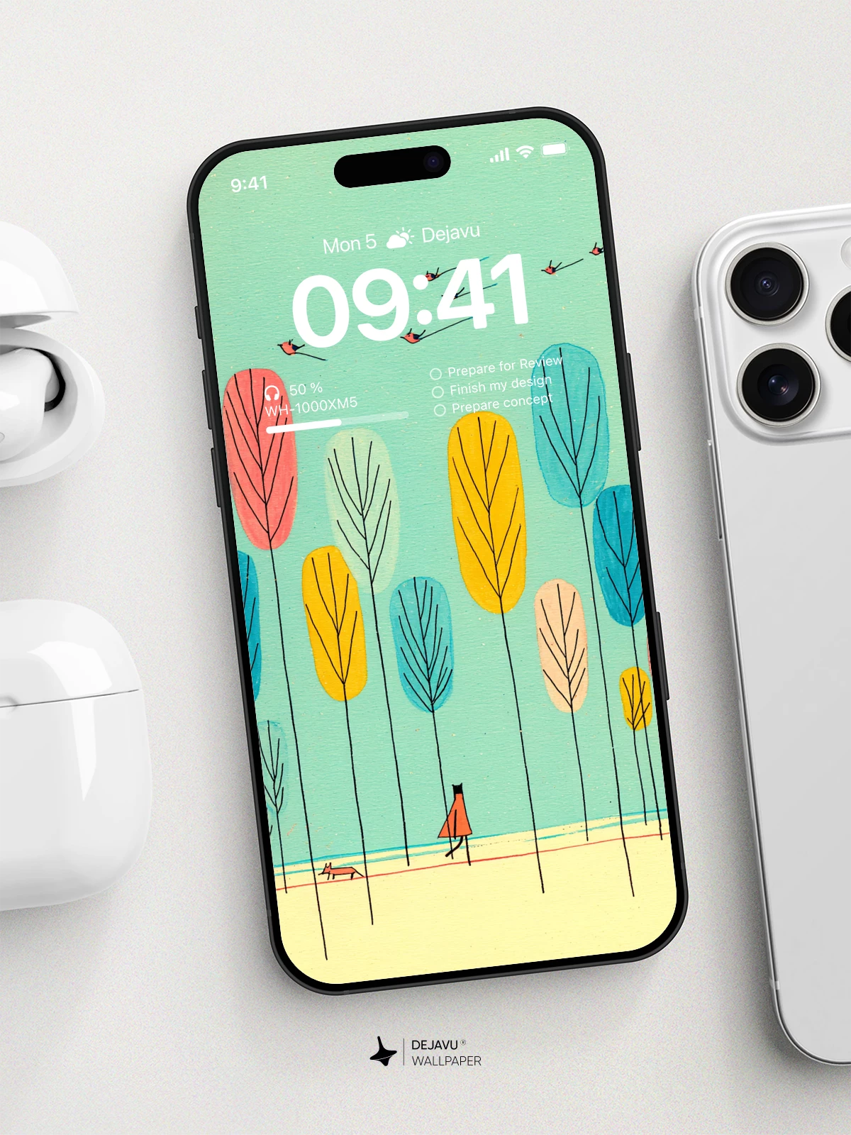 Whimsical Forest Escape 8K Wallpaper