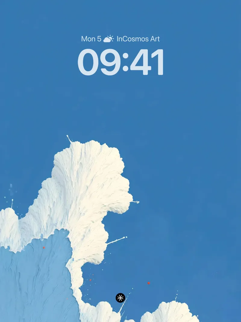Ethereal Cloudscape Wallpaper for Serene Digital Escape