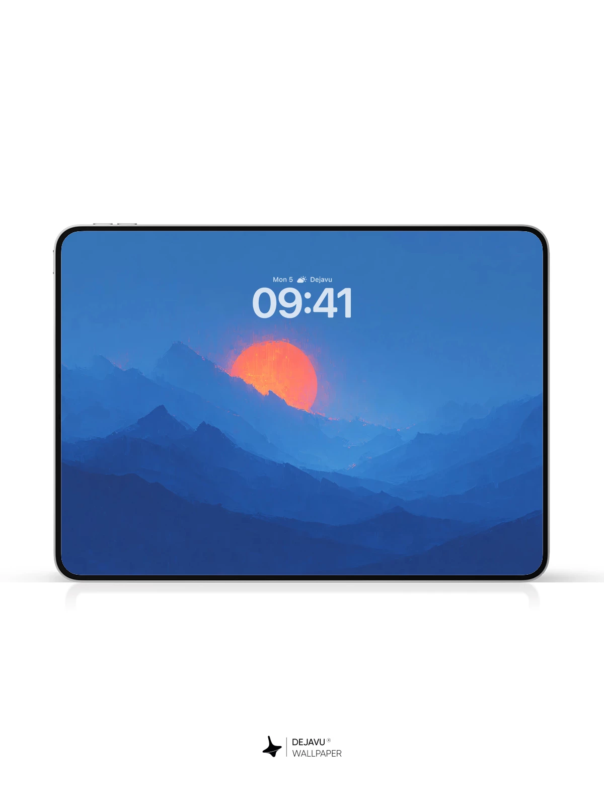 Mountain Sunset 8K Wallpaper for iPhone & Android