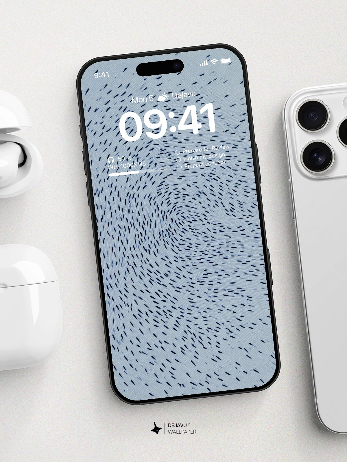 Whirling Dots Wallpaper 8K