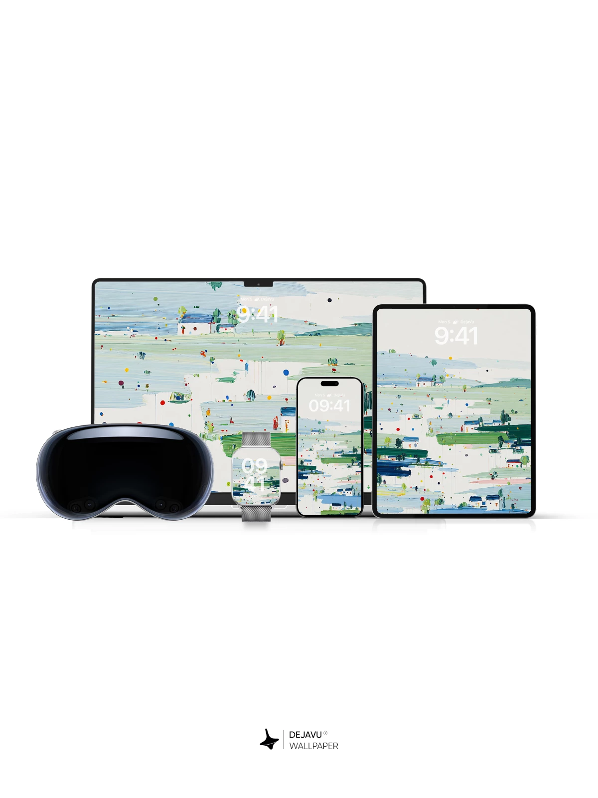 Whimsical Countryside 8K Wallpaper for Serene Spaces