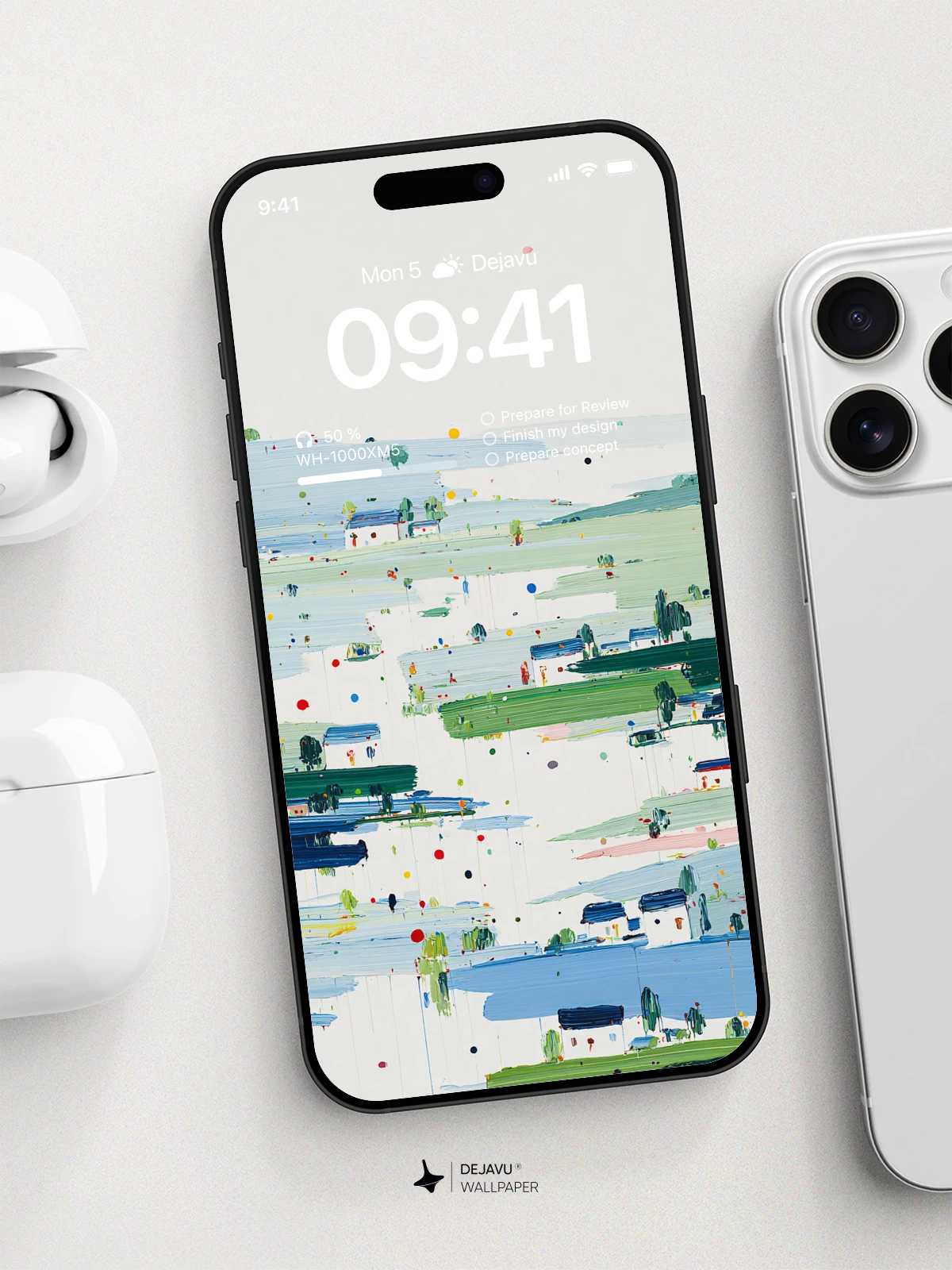 Whimsical Countryside 8K Wallpaper for Serene Spaces