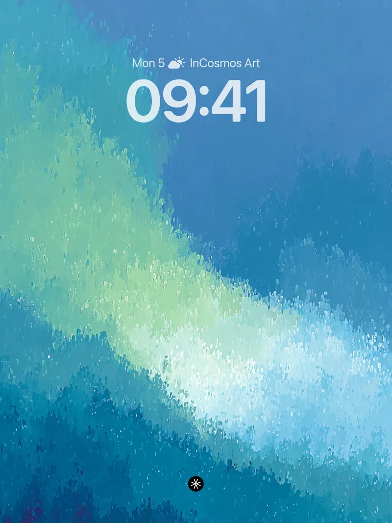 Ethereal Gradient Flow Wallpaper - Oceanic Serenity