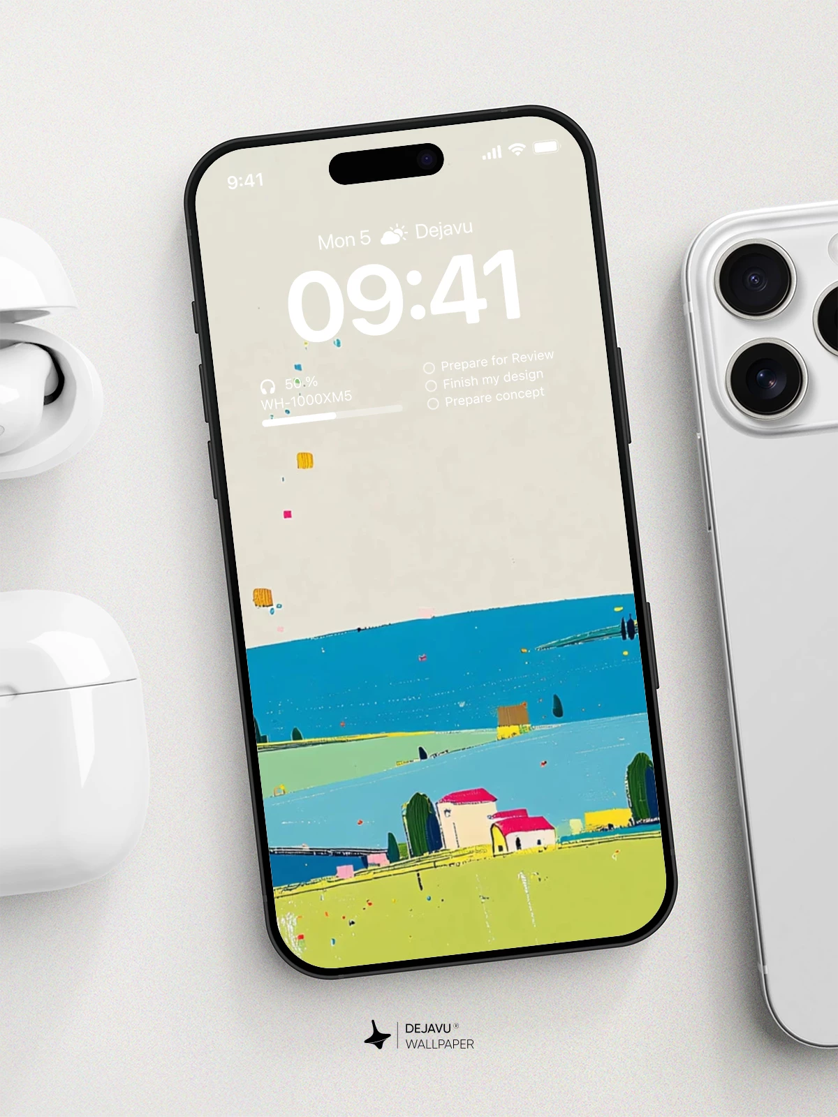 Whimsical Countryside 8K Wallpaper – Anime-Inspired Serenity