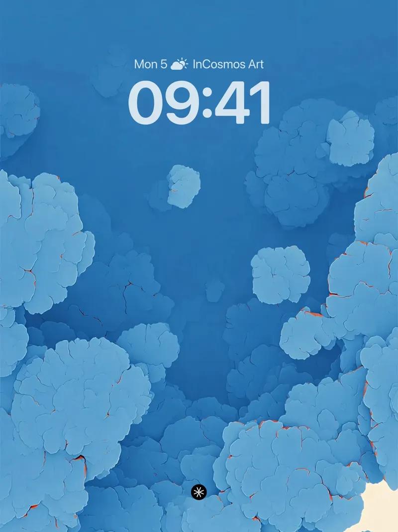 Serene Cloudscape Gradient Wallpaper