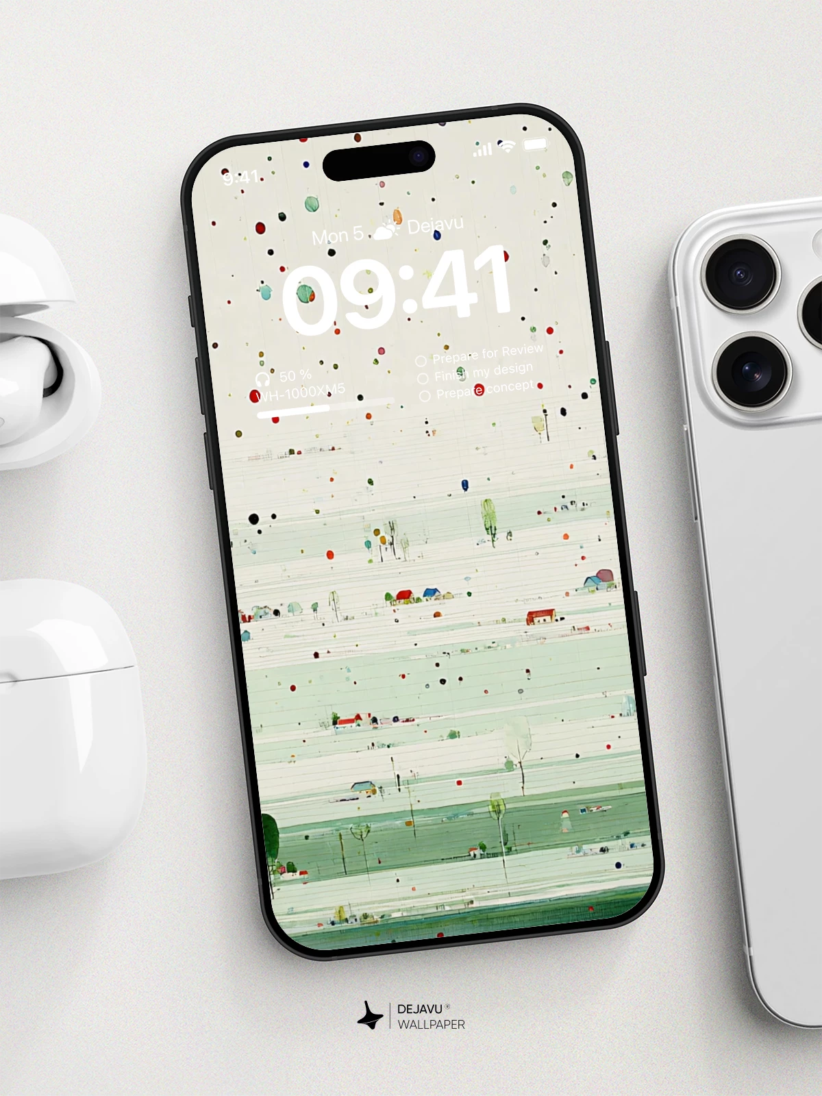Whimsical Balloon Field 8K Wallpaper
