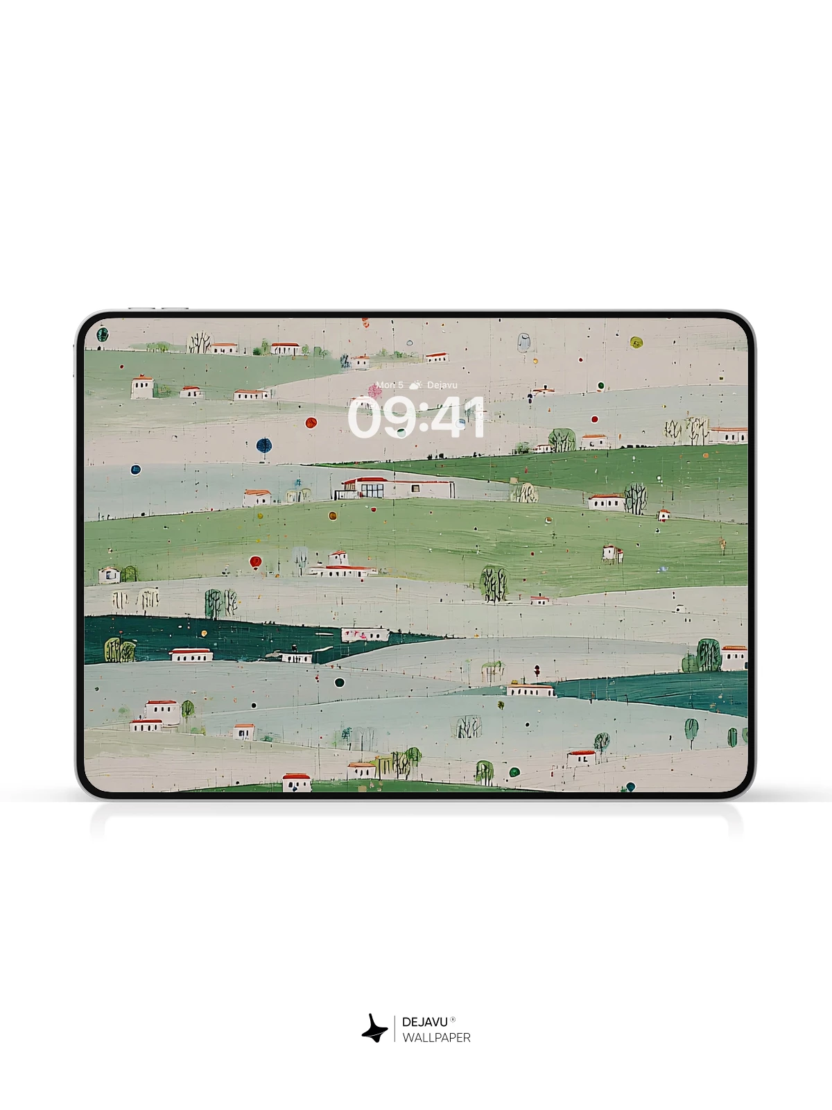Whimsical Village Dreams Wallpaper 8K