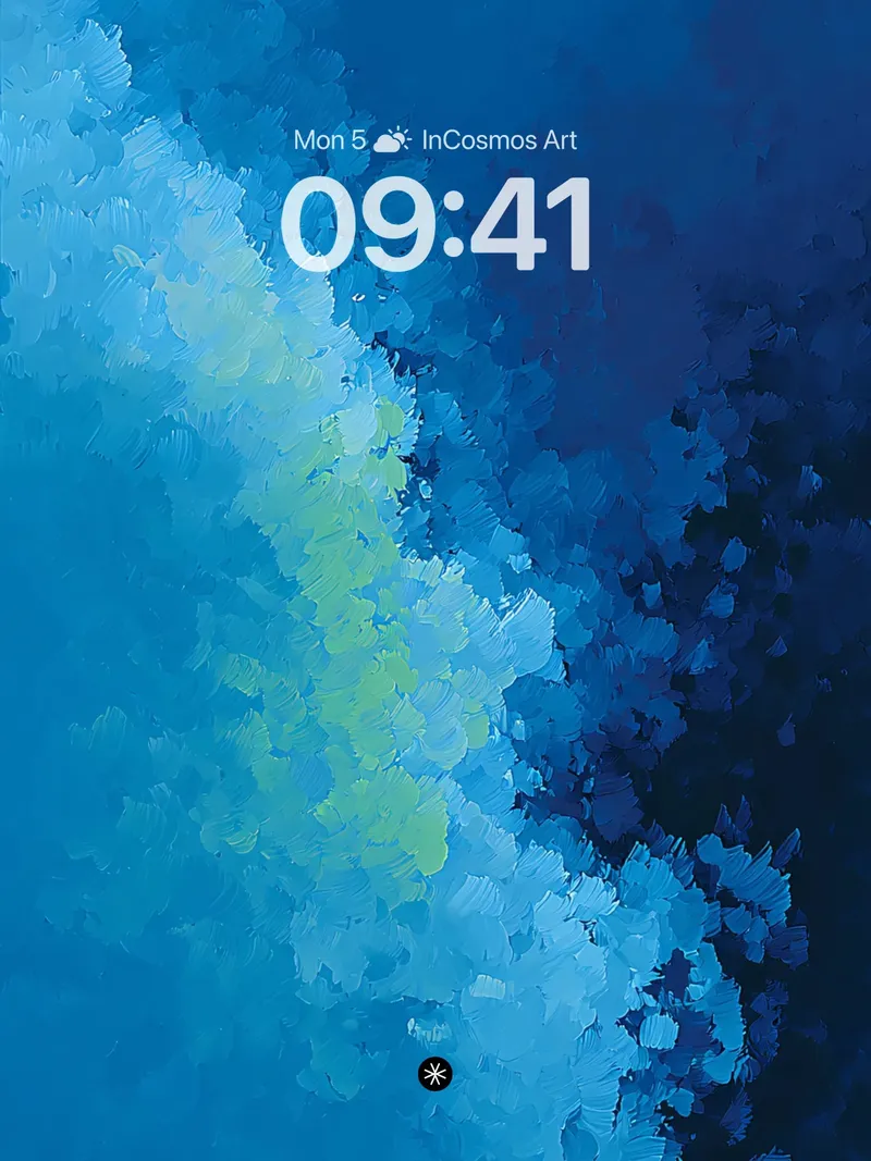 Velvet Gradient Ocean Flow Wallpaper