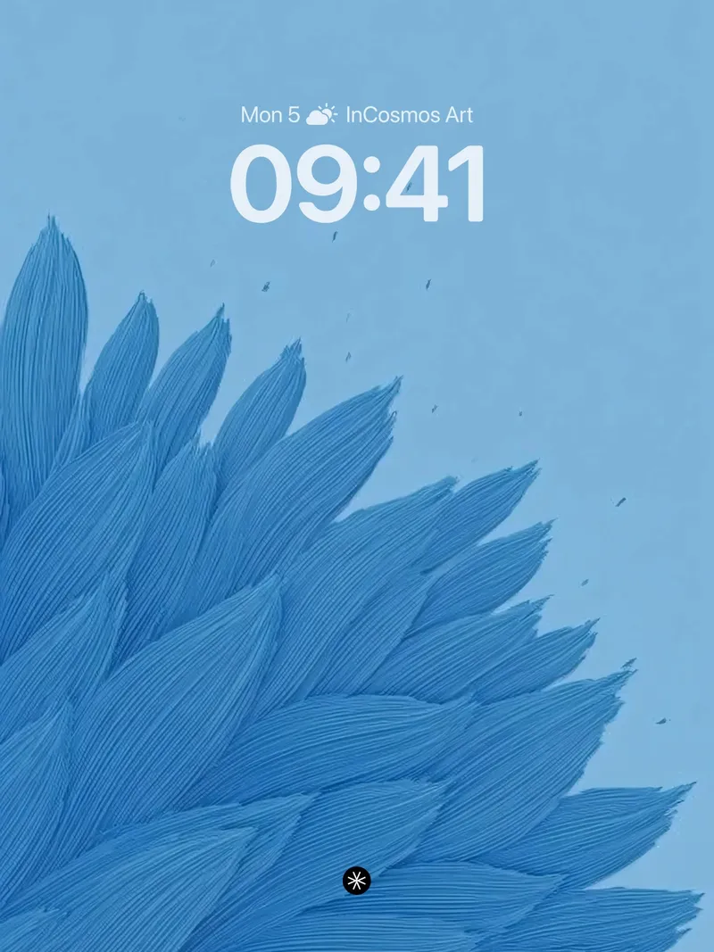 Serene Feather Gradient Background
