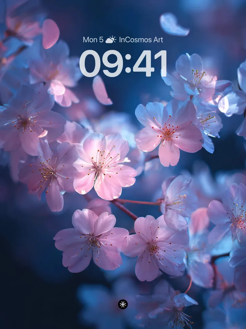 Ethereal Blossom Wallpaper in Soft Focus