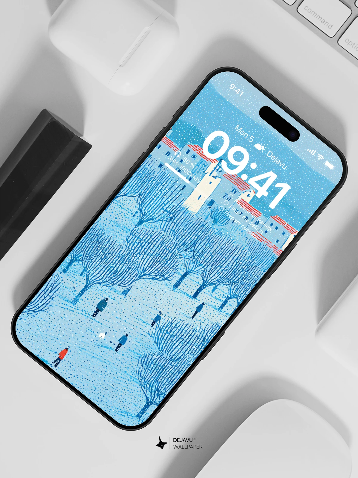 Winter Serenity 8K Wallpaper