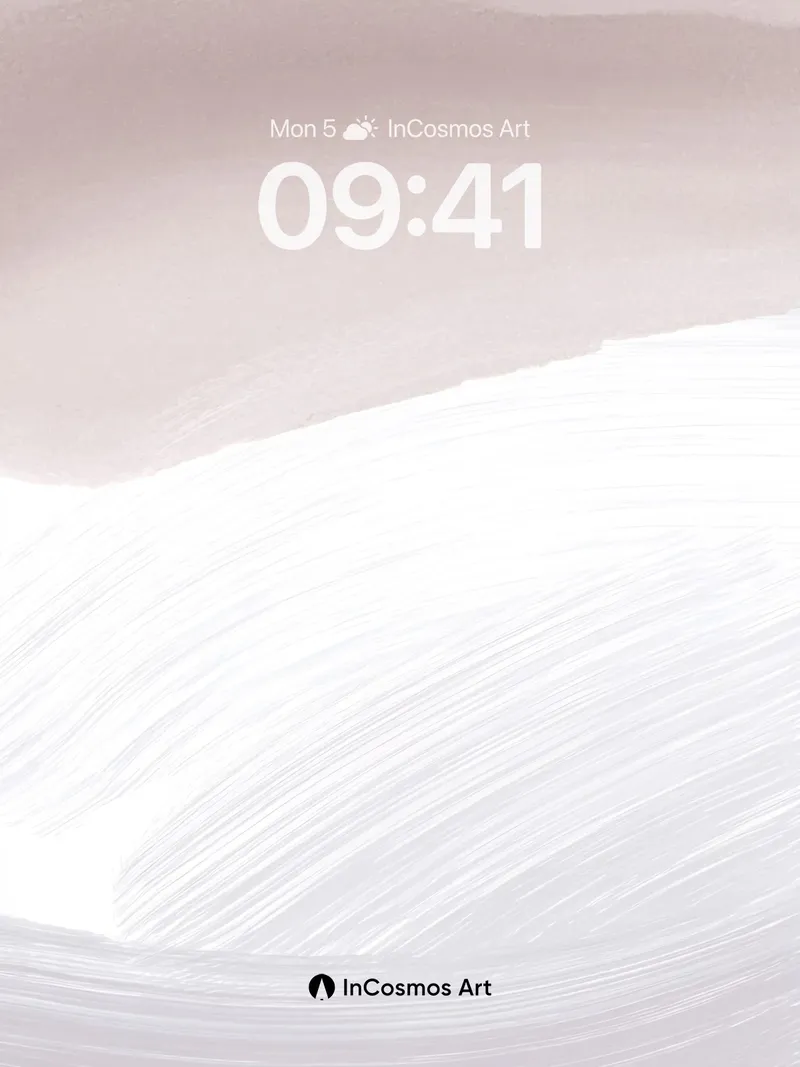 Soft Blush Wash Background with Gentle Gradient